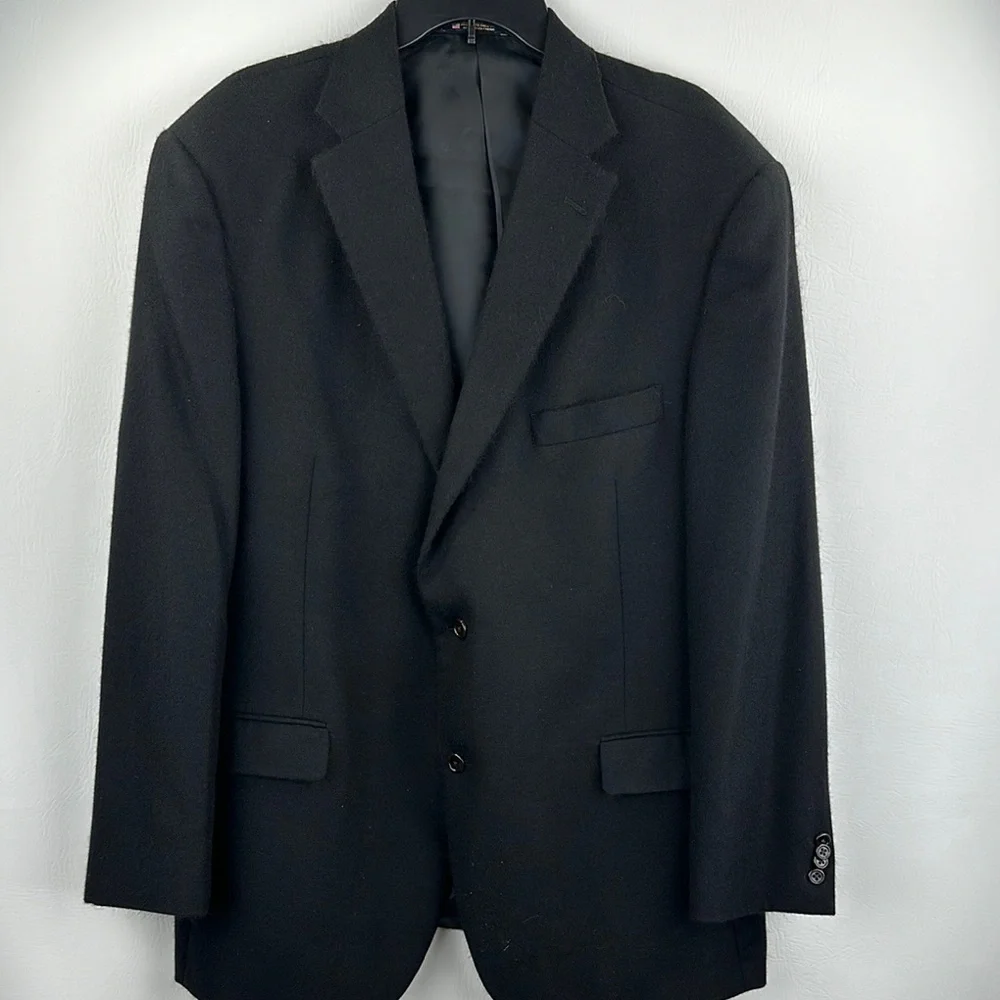 Hart Schaffner Marx Gold Trumpeter Cashmere Two Button Jacket
